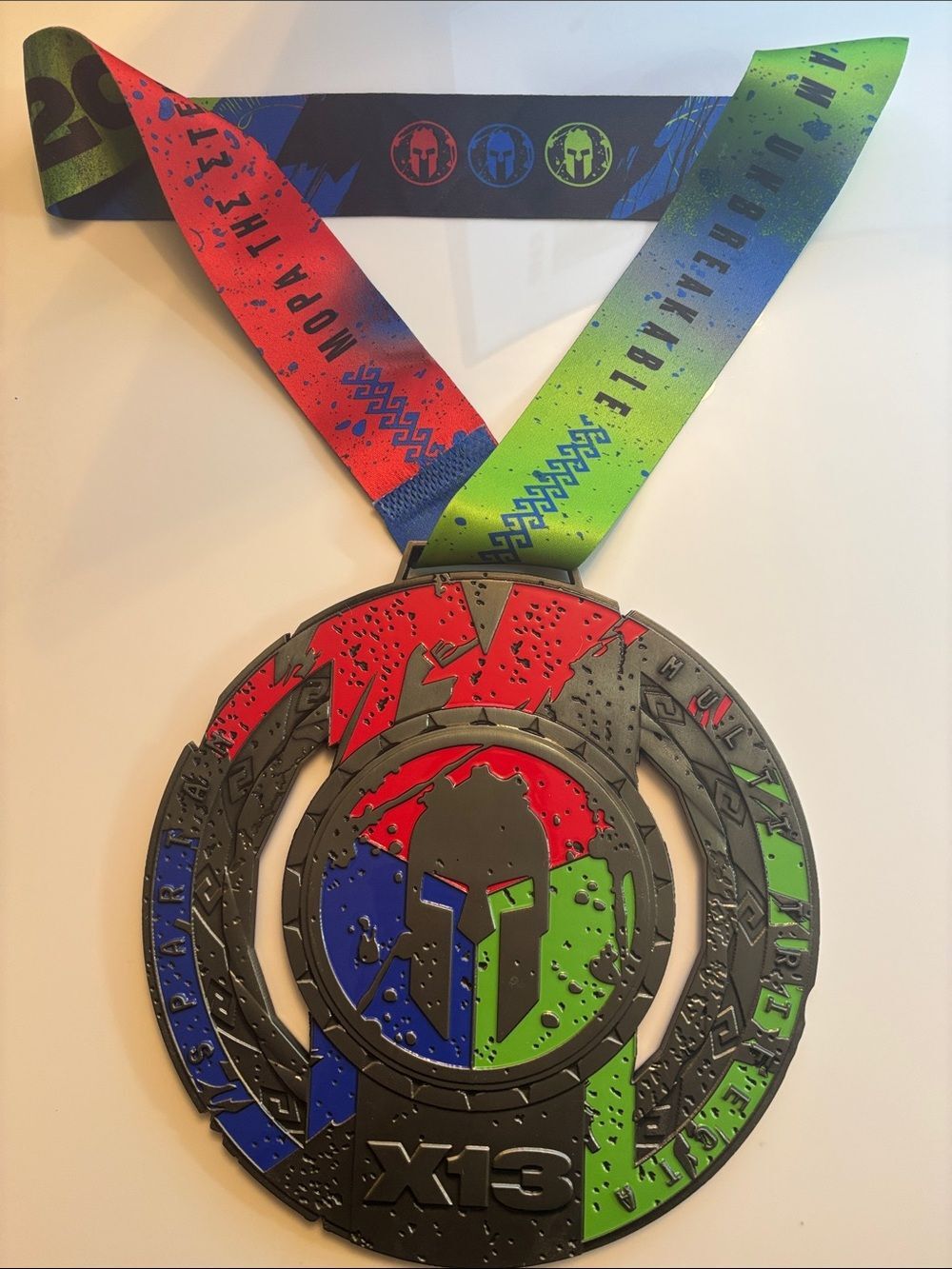 Spartan 13X Trifecta Medal Multifecta